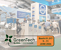 Messestand mit Mitarbeiter von Lock